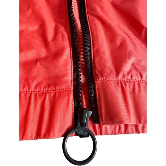 REEBOX windbreakers Women Oversized French Terry Full-Zip Hoodie Red… - Picture 14 of 16